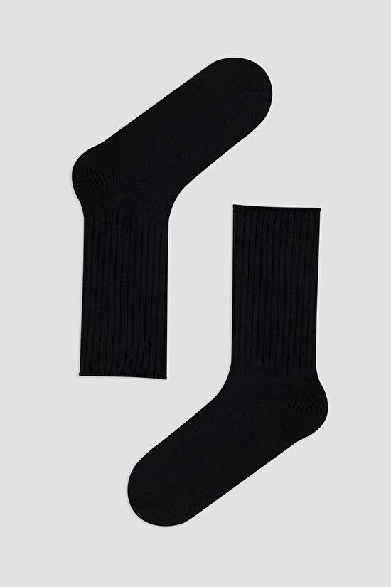 Siyah Soket Çorap - 1