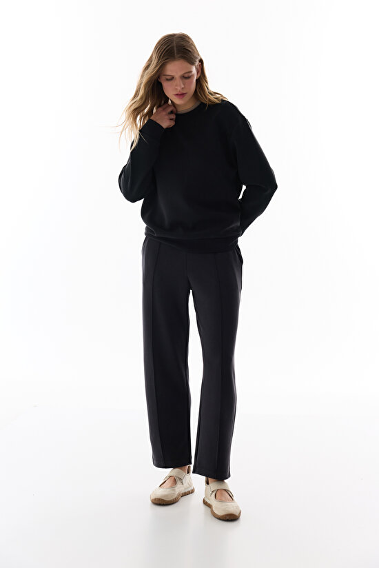 Black Modal Sweatshirt - 3