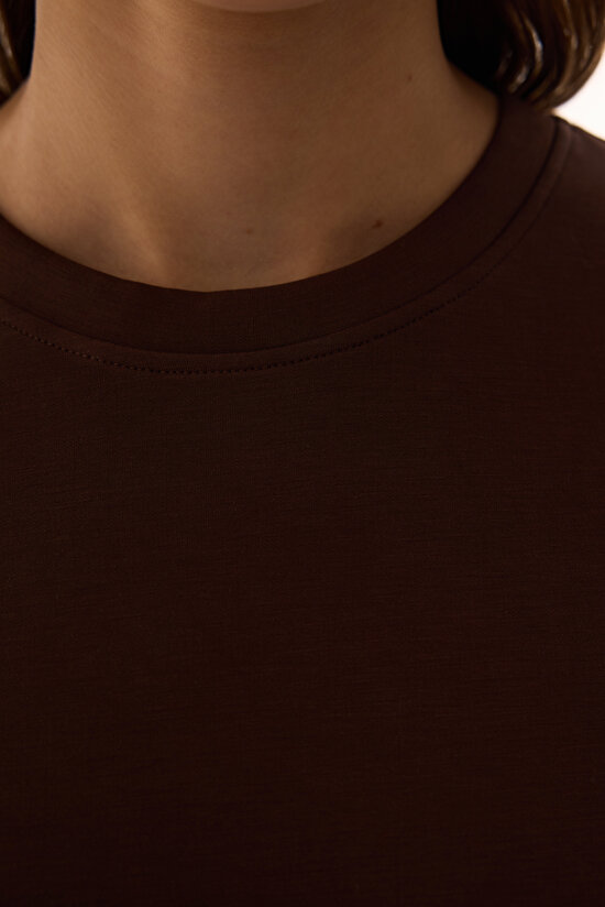 Brown Modal Sweatshirt - 8