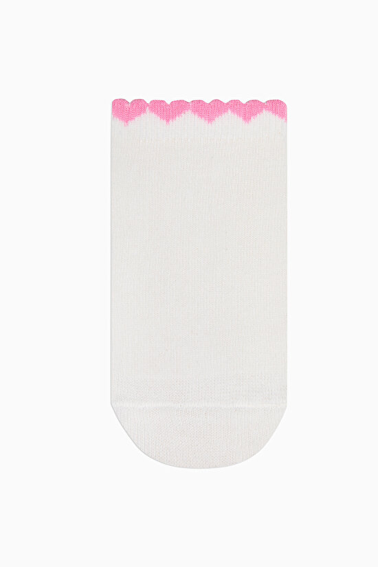 Kız Çocuk Sweet Unicorn Çok Renkli 4lü Patik Çorap - 4