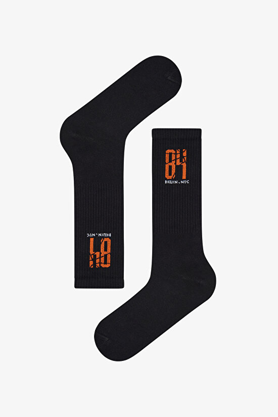 Erkek Renkli Nyc Basketball 3'lü Soket - 4