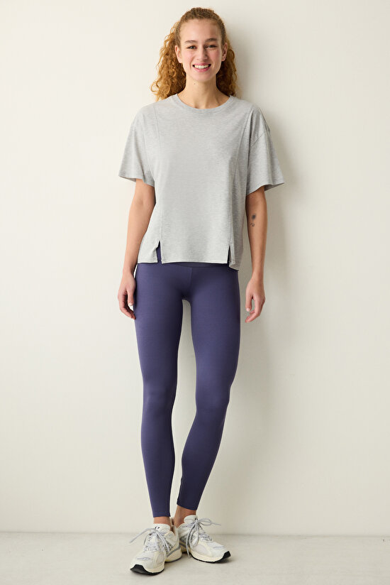 Koyu İndigo Extra Yüksek Bel Miracle Pop Up (Push Up) Tayt - 3