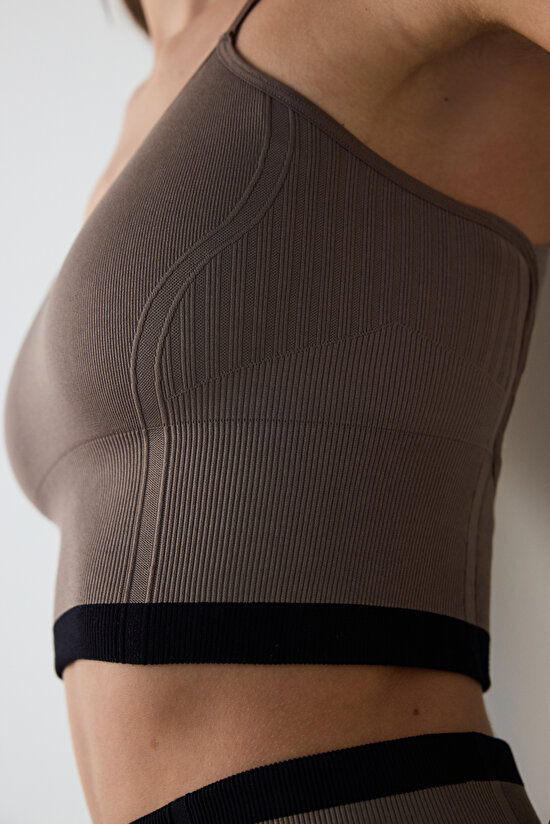 Haki Seamless Dikişsiz Çapraz Askılı Spor Sütyeni Haki Seamless Dikişsiz Çapraz Askılı Spor Sütyeni - 6