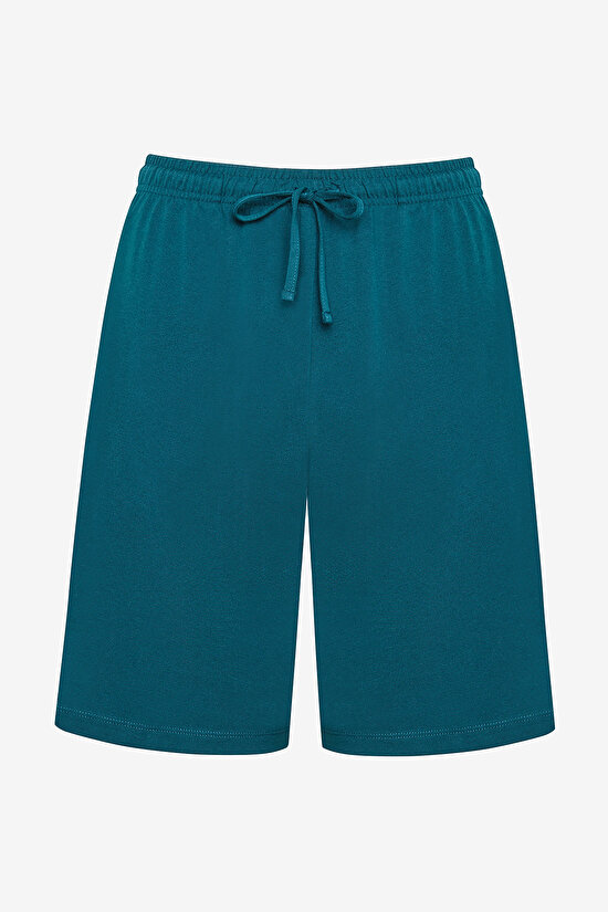 Love Şortlu Çok Renkli Pijama Takımı - 9