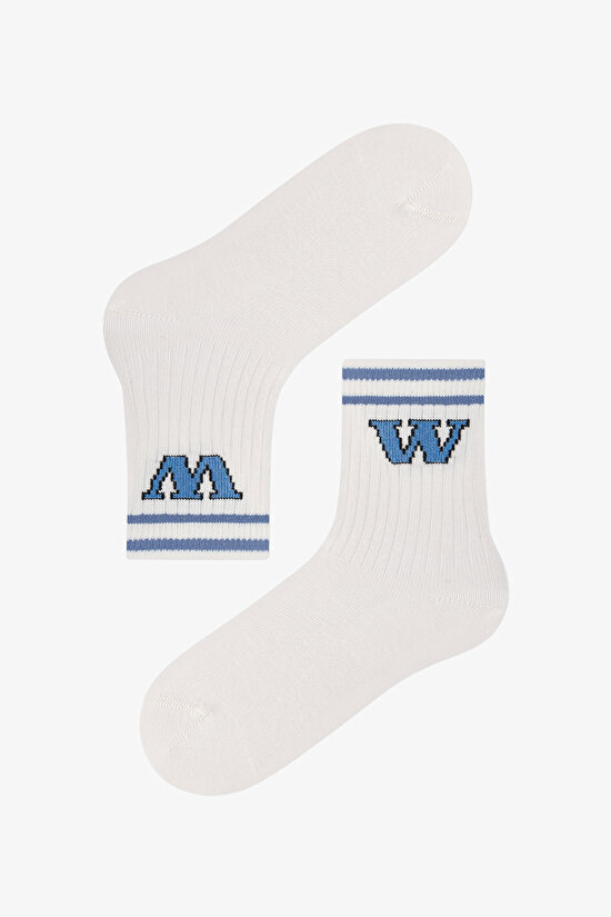 Erkek Çocuk Bold Letters 4 'lü Soket Çorap - 2