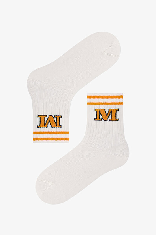 Erkek Çocuk Bold Letters 4 'lü Soket Çorap - 4