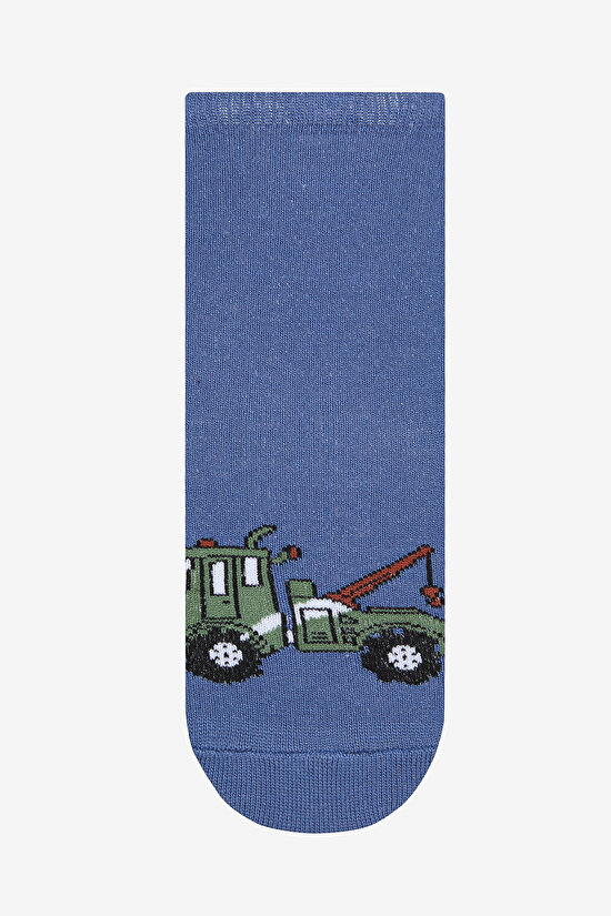 Boys Work Machines Multi Colour 3in1 Socket Socks - 3