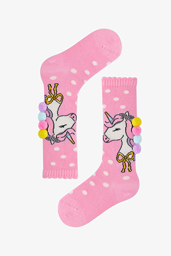 Kız Çocuk Magic Unicorn Pantolon Çorabı - 1