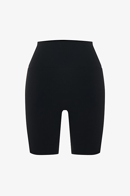 Siyah Heart Toparlayıcı Hot Pantolon - 5