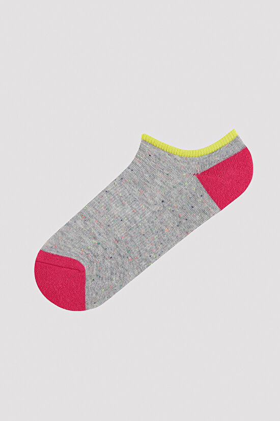 Yıldızlı 2li Patik Çorap - 3