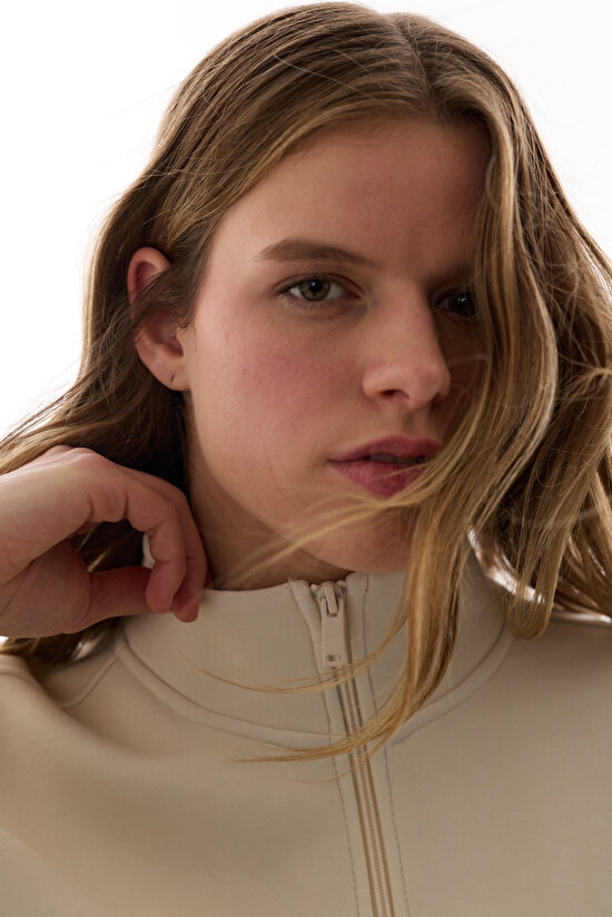 Stone Pocket Detail Scuba Jacket - 5