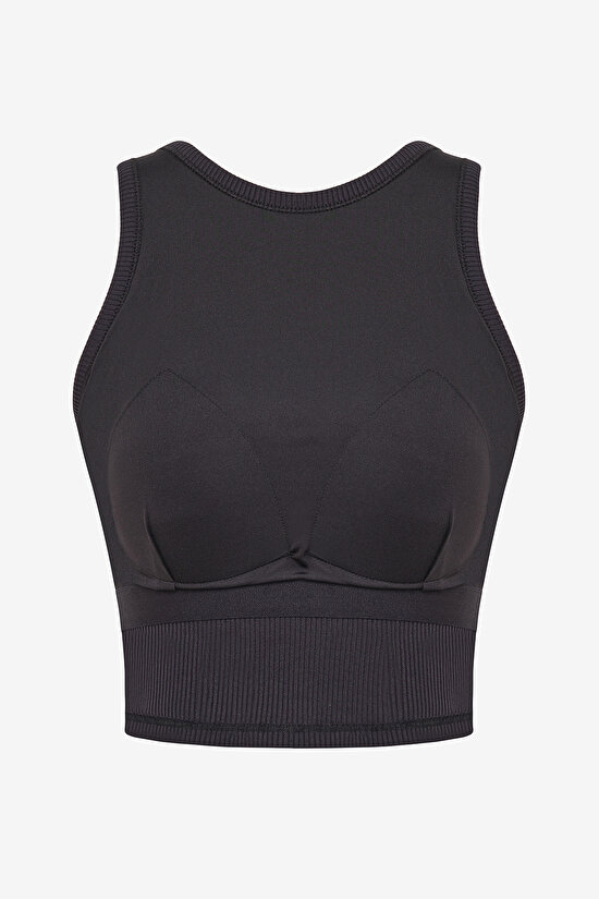 Siyah CUPsecret Kendinden Pedli Halter Cup Top  Siyah CUPsecret Kendinden Pedli Halter Cup Top  - 7