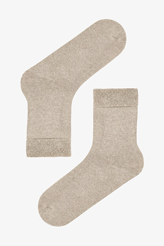 Kalın Havlu Sıcak Tutan Soket Çorap - 1