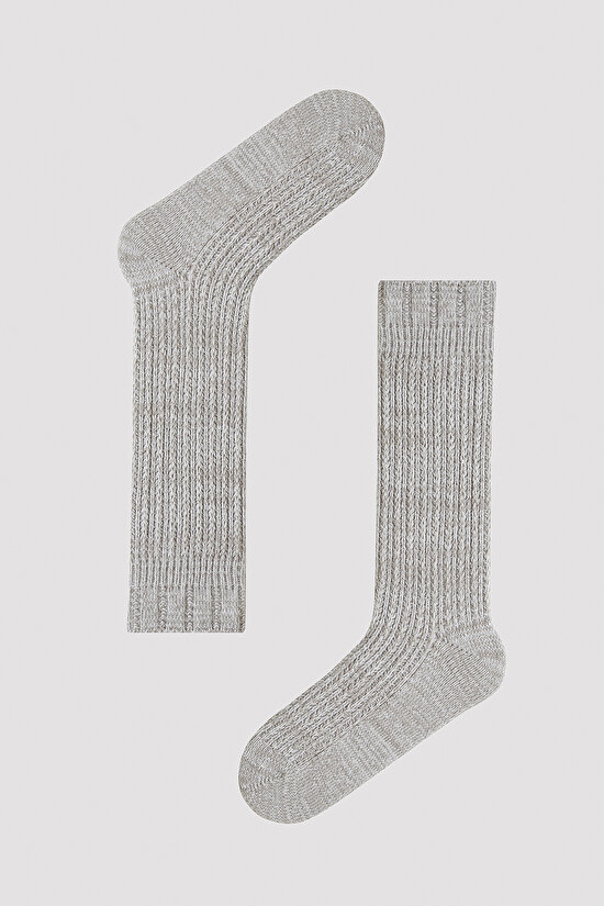Soft Jacquard Socks - 1