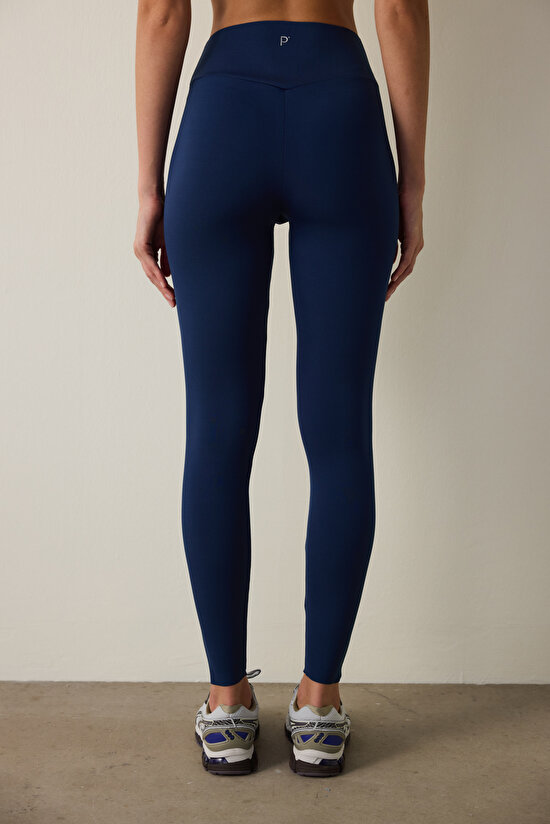 Indigo Light Support V-Cut High Waist Zero Feel V Shape Leggings - 3