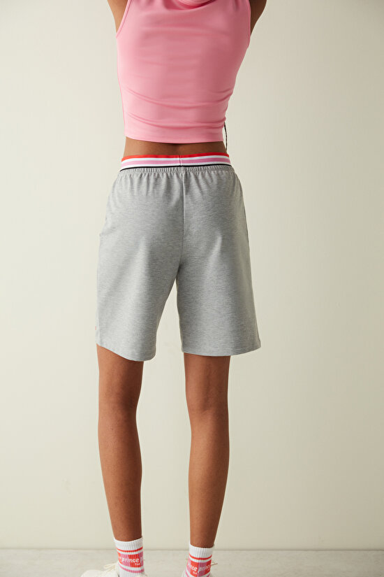 Striped Waist Shorts-Prince Collection - 4