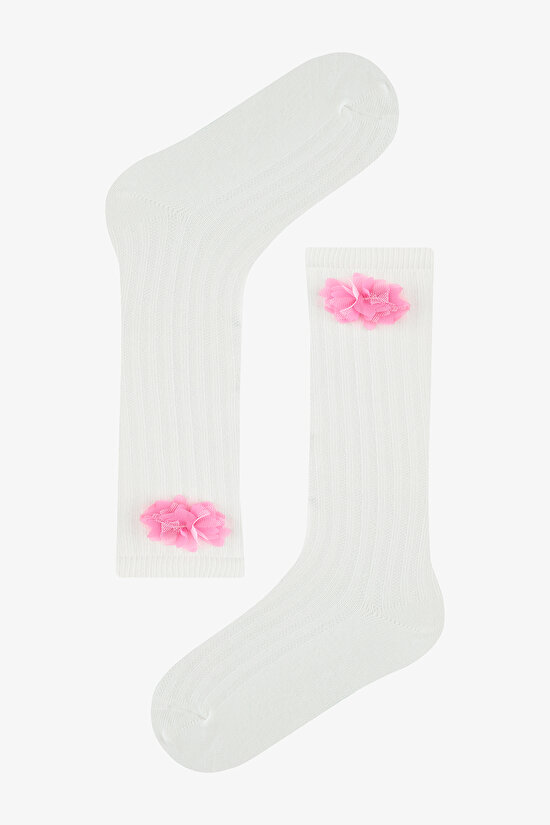 Girls Lovely Pant Socks - 1