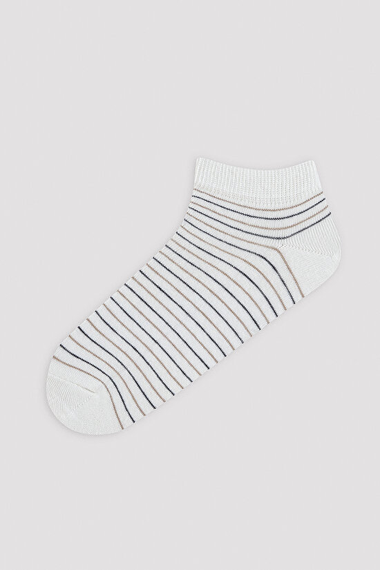 Stripe Dot 5in1 Liner Socks - 3