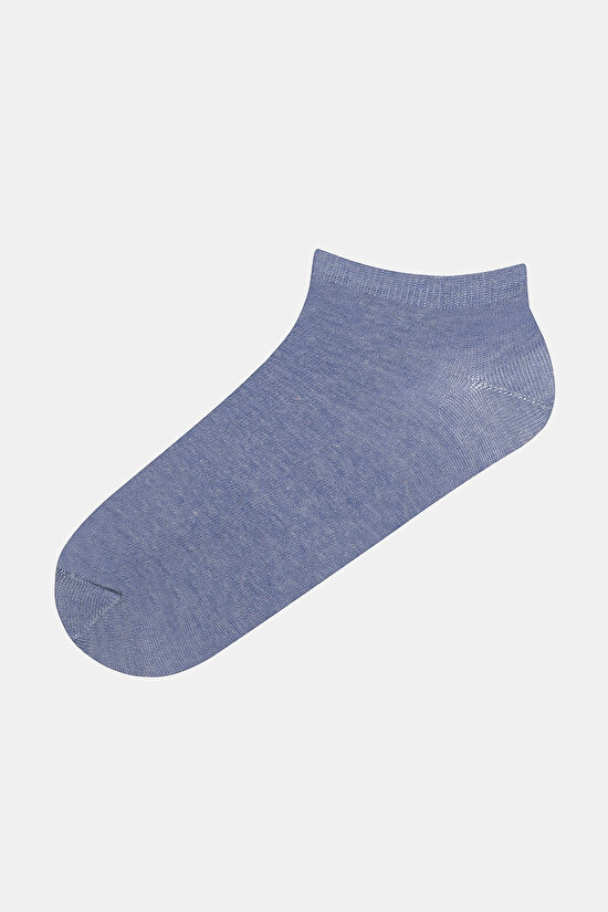 Basic 4 lü Pembe Patik Çorap - 5