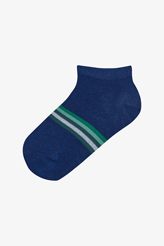 Boys Bright Stripe 4in1 Liner Socks Boys Bright Stripe 4in1 Liner Socks - 3