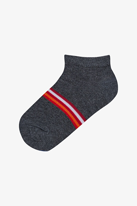 Boys Bright Stripe 4in1 Liner Socks Boys Bright Stripe 4in1 Liner Socks - 4