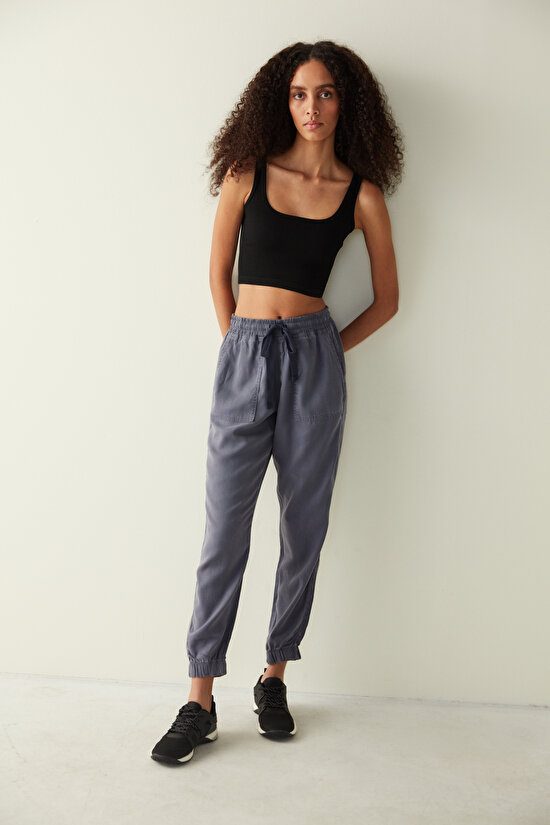 SOFT TOUCH JOGGER, L, IN26 INDIGO - 1