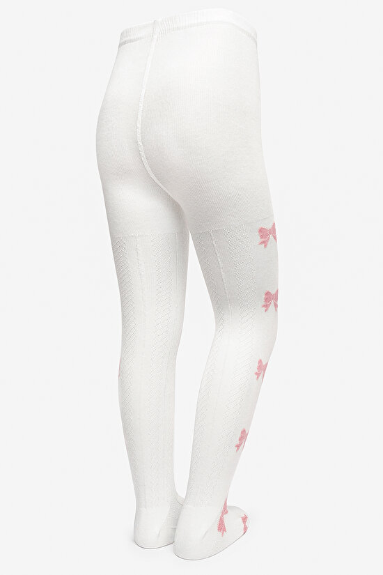 Pretty Mini Bowtie Külotlu Çorap - 4