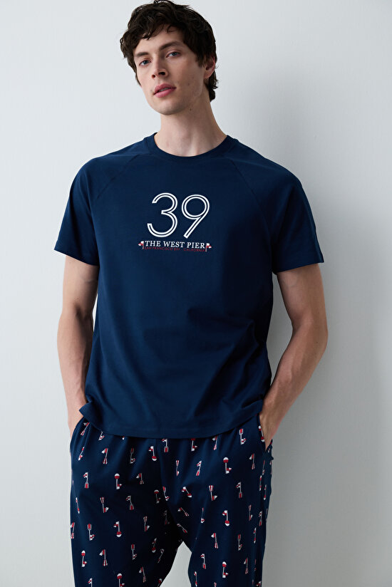 West Pier Çok Renkli Pantolon Pijama Takımı West Pier Çok Renkli Pantolon Pijama Takımı - 3