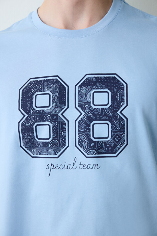 88 Special Çok Renkli Şortlu Pijama Takımı - 3