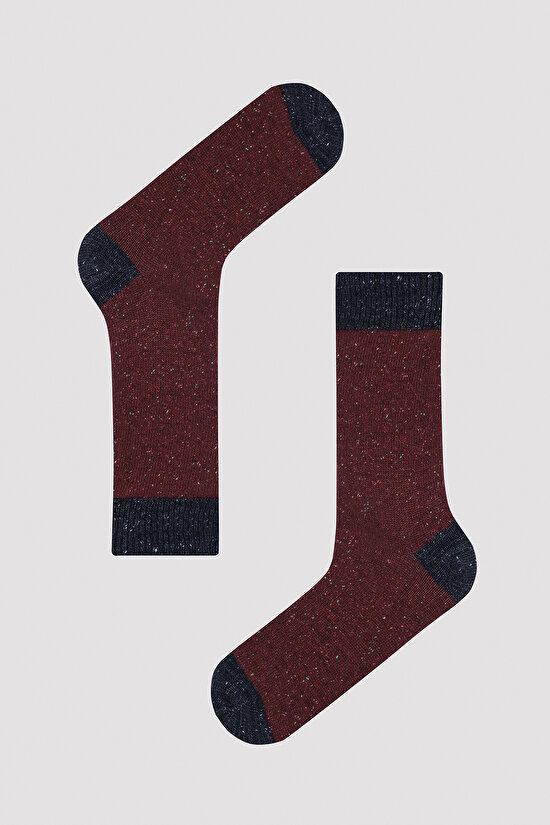 Kalın Kumaşlı 2 li Soket Çorap - 3