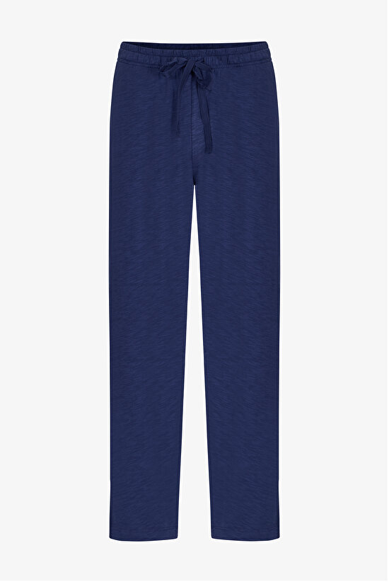 Men's Navy Navy Season Long Sleeve Shirt & Trouser Pyjama Set - 3