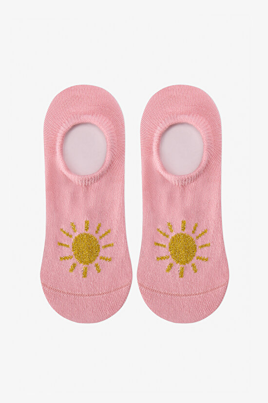 Kız Çocuk Sunny Raınbow 2'li Sneaker Çorabı - 2