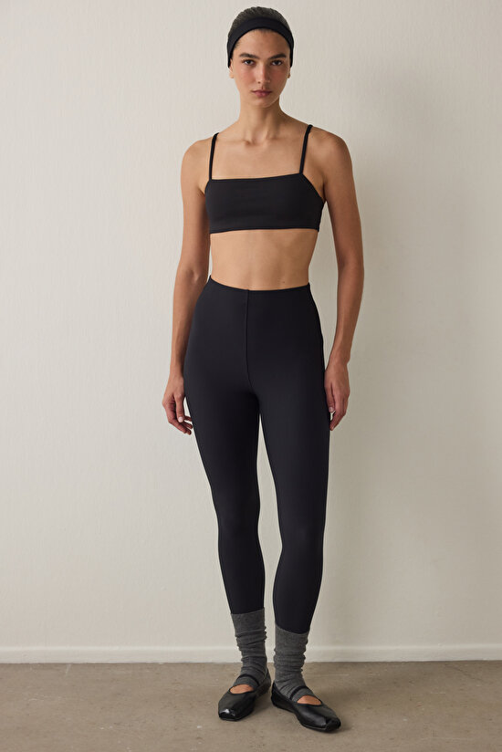 Siyah Fitilli Spor Sütyeni Siyah Fitilli Spor Sütyeni - 5