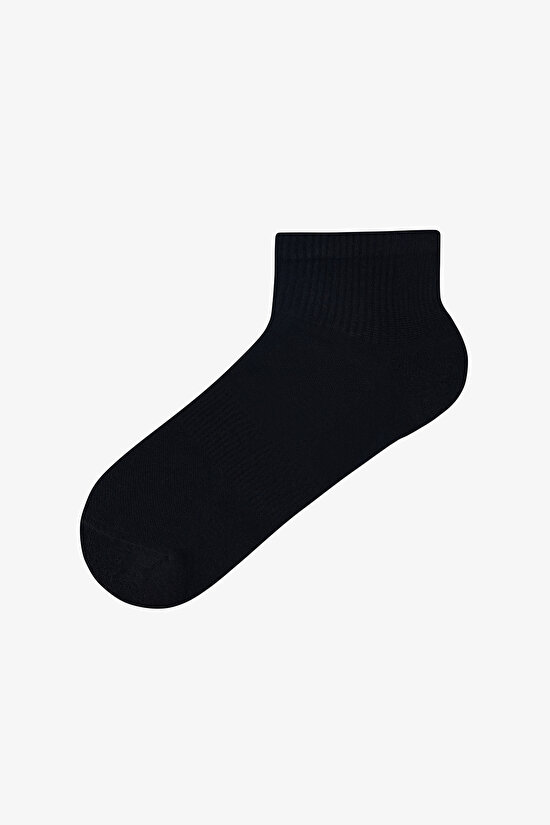 3 Çift Burun Dikişsiz Spor Microfiber Havlu Taban Soket Çorap - 4