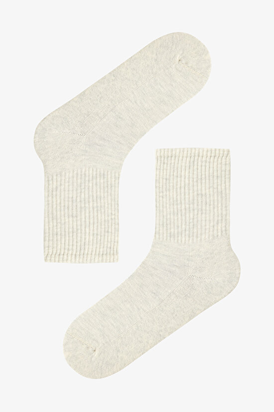 3 Pairs of Cotton Striped Tennis Socket Socks - 4