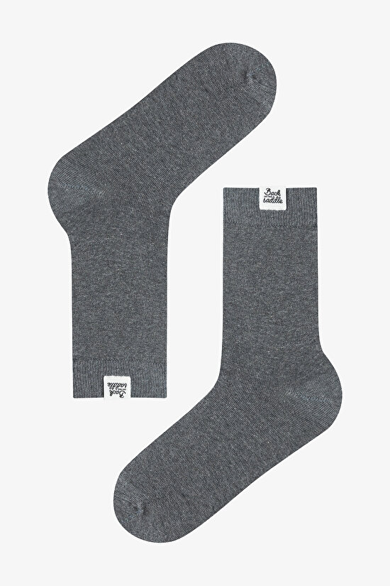 Çok Renkli Erkek Saddle  2li Soket Çorap - 3