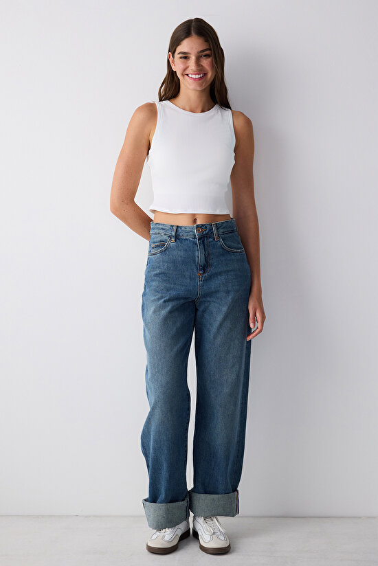 Beyaz CUPsecret Kendinden Pedli Halter Cup Top - 5