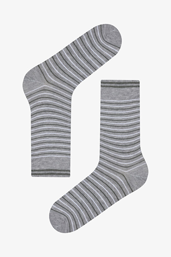 Erkek Green Safari 2li Çok Renkli Soket Çorap Erkek Green Safari 2li Çok Renkli Soket Çorap - 3