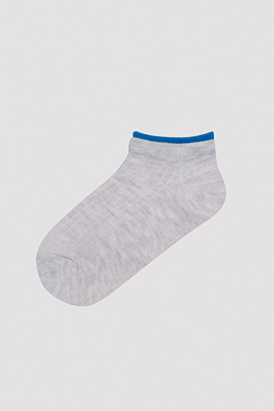 Erkek Çocuk Thin Lines 4lü Çok Renkli Patik Çorap - 3