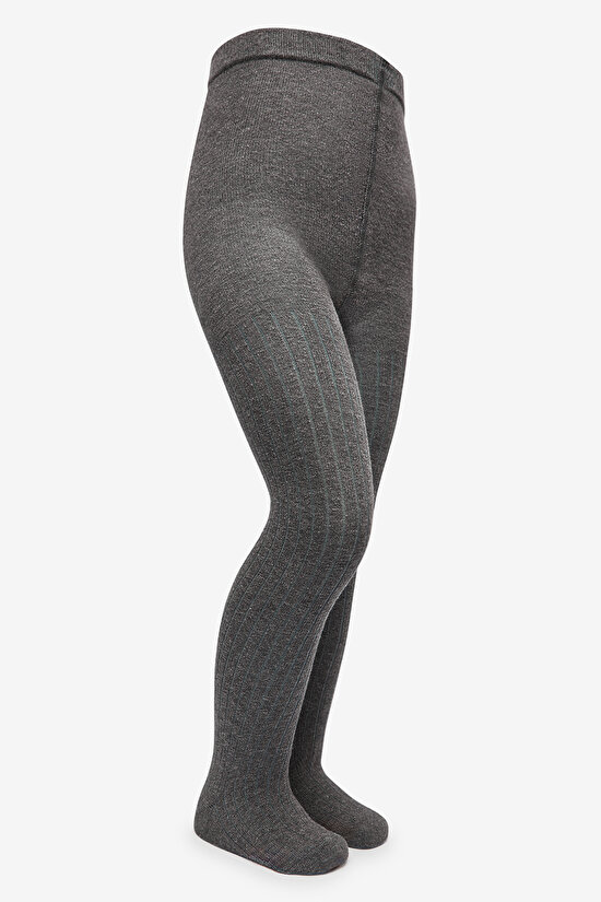 Pretty Rib Bordo  2li Külotlu Çorap - 6