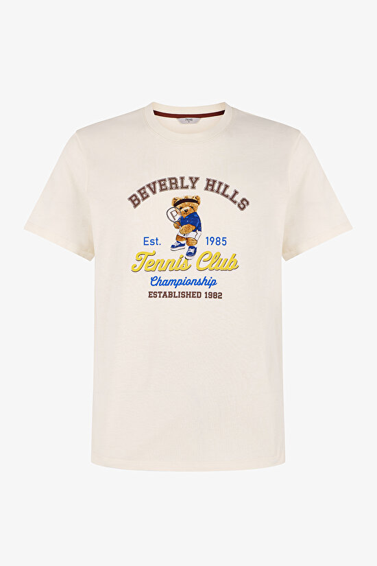 Erkek Renkli Sunset Serve Şortlu Pijama Takımı - 2