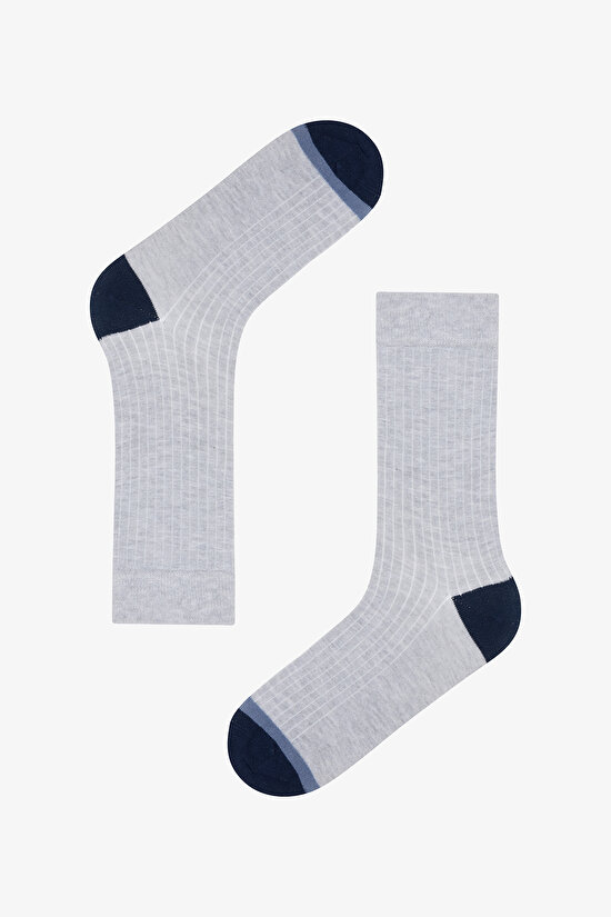 Erkek Triangle Çok Renkli 3lü Soket Çorabı Erkek Triangle Çok Renkli 3lü Soket Çorabı - 4