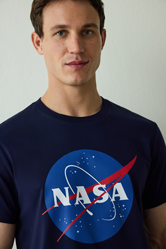 Erkek Space Desenli Pijama Takımı - 3