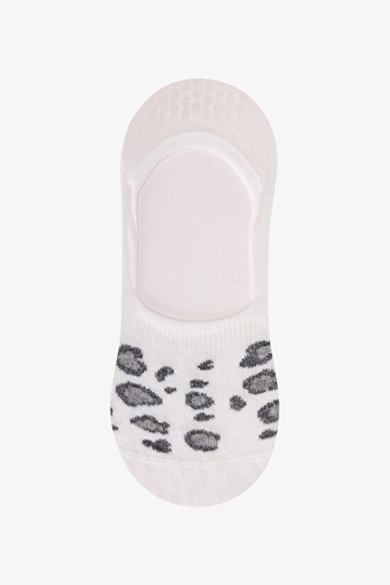 Silvery Leopard 3'lü Babet Çorabı - 4