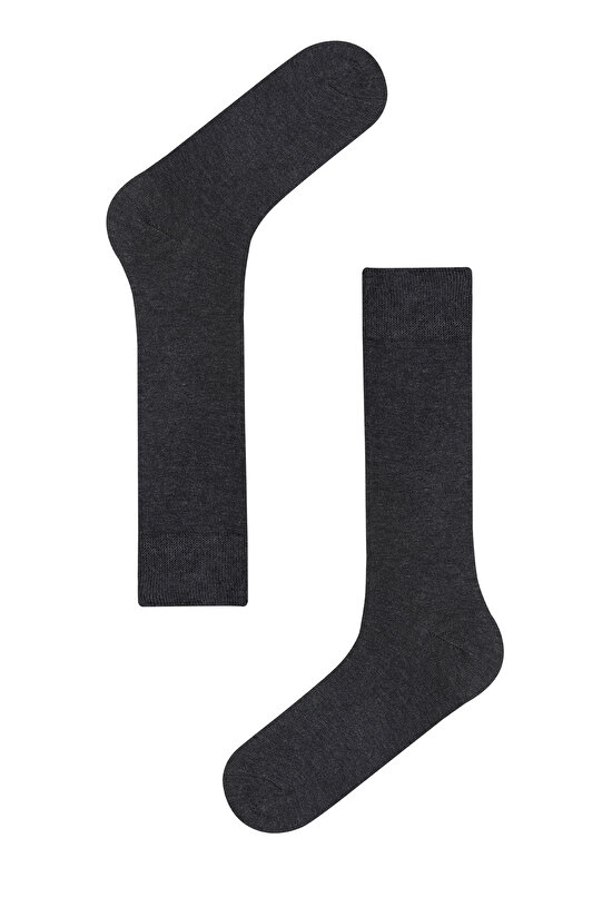 Siyah Erkek Bambu 2li Soket Çorap - 2