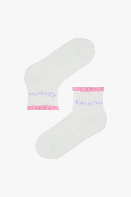 Kız Çocuk Love Unicorn 3lü Soket Çorap - 3