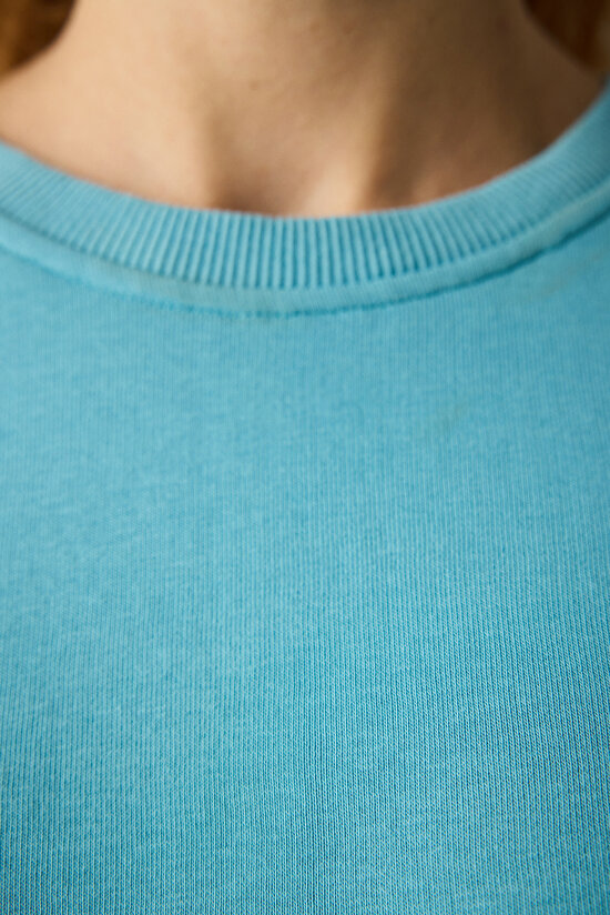 Oversize Active Green Sweatshirt - 6