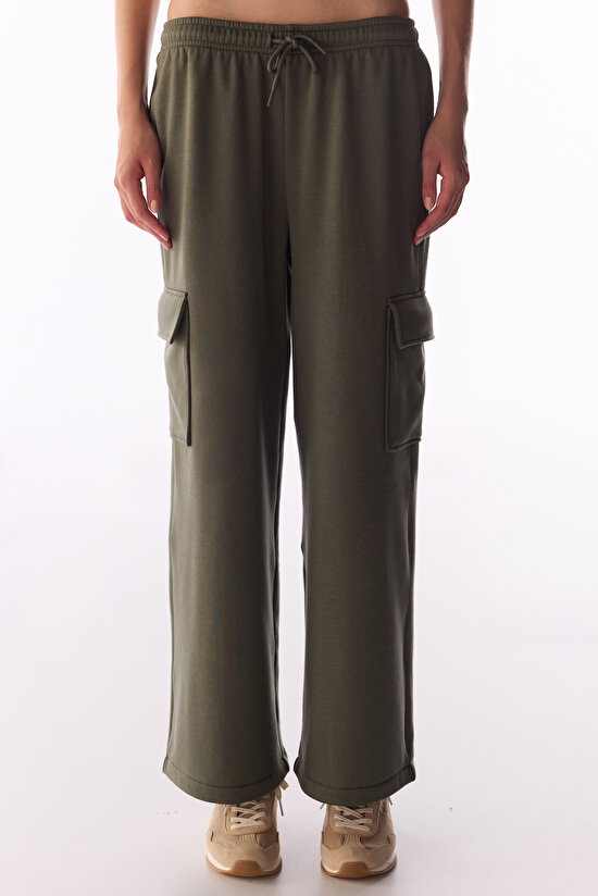 Haki Inner Polar Kargo Pantolon - 3