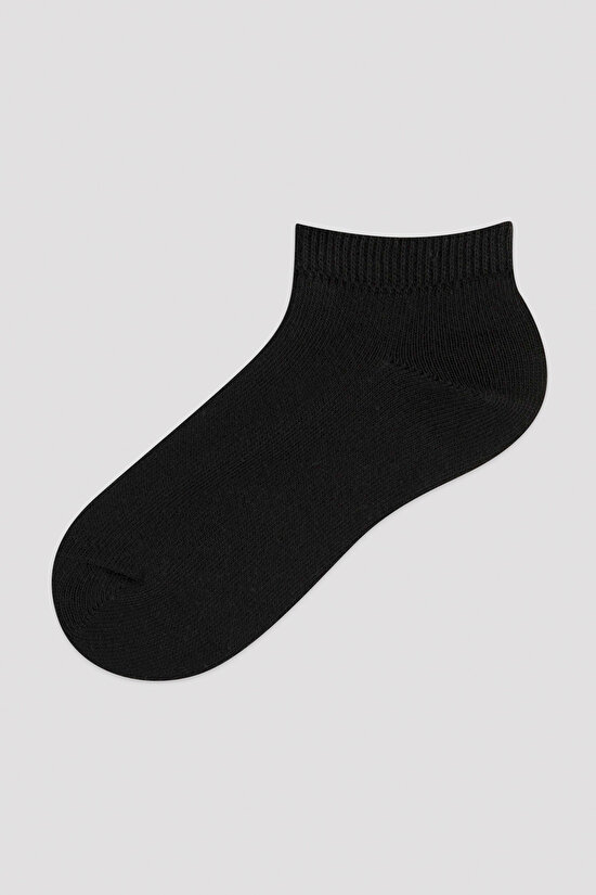 Gri Erkek Çocuk 4lü Patik Çorap - 5