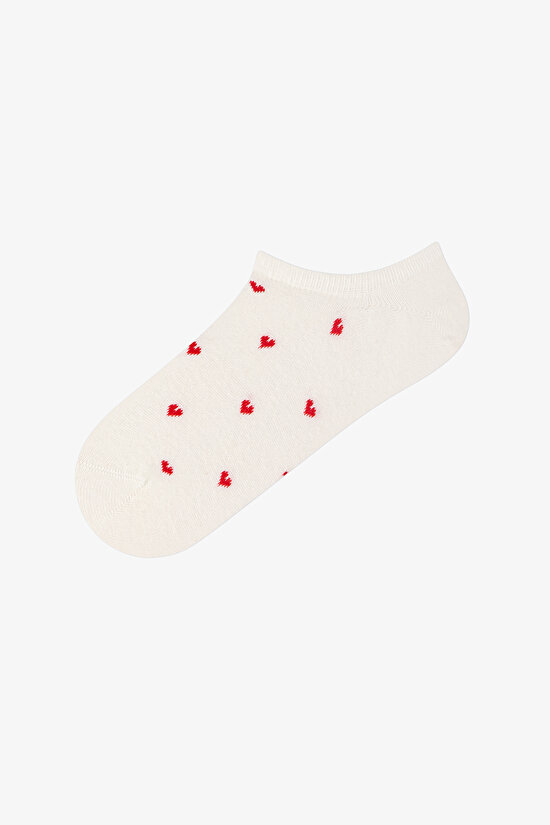 Red Heart 5-Pack Sneaker Socks - 3